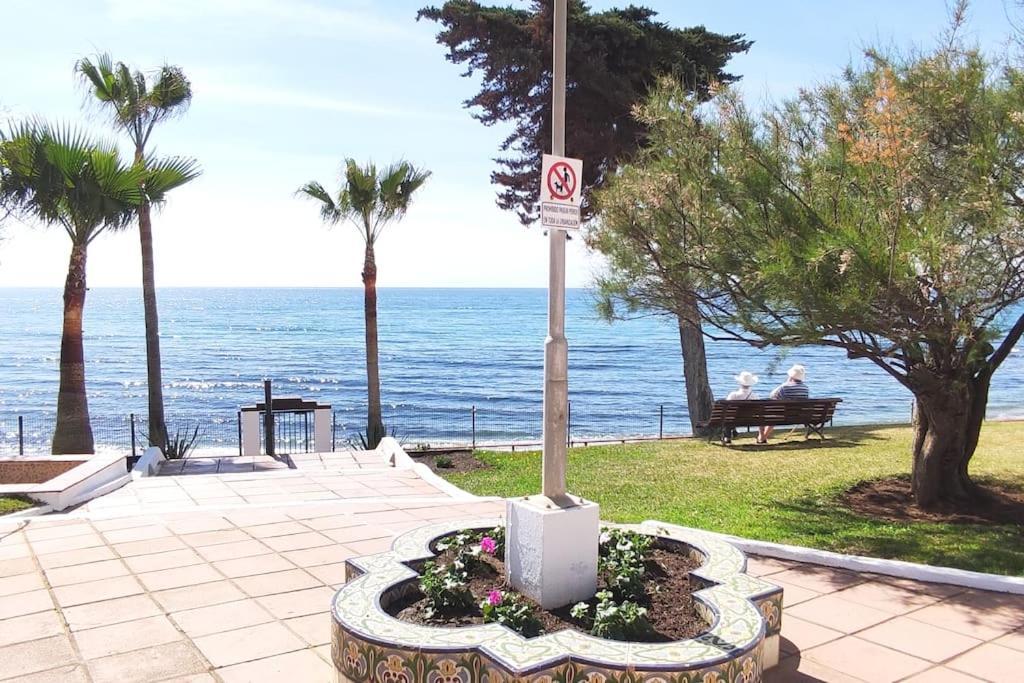 Ferienwohnung Algaida Beachfront - Seaview Studio Costa Del Sol Sitio de Calahonda Exterior foto